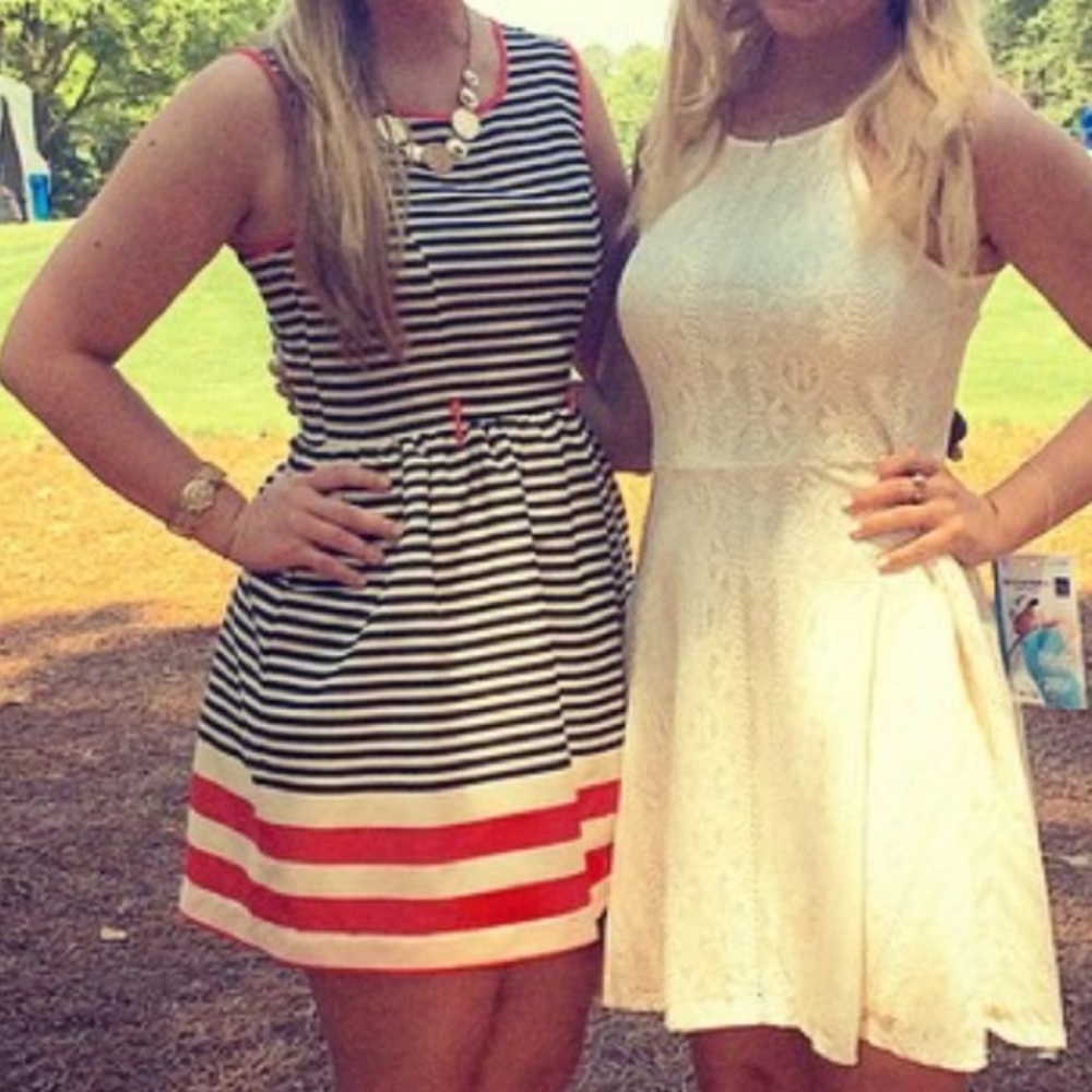 Monteau Striped Dress